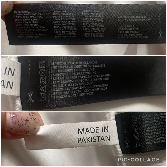 Rino & Pelle beige lamb leather jacket - Picture 13 of 14